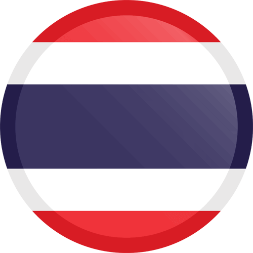 Thailand Flag - Euphoria Ceramica